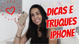 7 DICAS E TRUQUES IPHONE X Xs e Xs MAX  YOUGIRLS [upl. by Leonor]