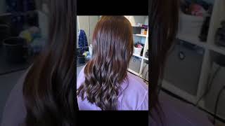 LOVE 😍 Wella Colour touch 67 autumnhair brunettes Vibe hairdresser wella [upl. by Anilak]