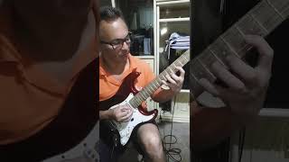 treinainando a escala menor GUITARRA video aula simplificada para iniciantes solartocarvelocidade [upl. by Ennylhsa]