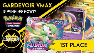 1st Place Gardevoir VMAX Deck Actually Won A Tournament Pokemon TCG [upl. by Rekrap]