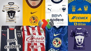 TODOS los JERSEYS de la LIGA MX 20242025 [upl. by Einnob]