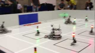 RoboCup 2012 Mexico  Logistics League by FESTO  TUMsBendingUnits wins Finals [upl. by Ailemap]