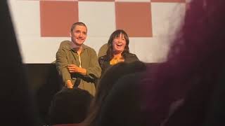 Emily Skeggs Kyle Gallner amp Adam Rehmeier  IFC Center Dinner in America screening QampA [upl. by Intihw]