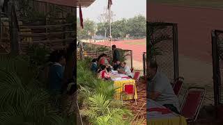 Girls kurukshetra intercollege 100m heat 1 athlete athletics sports trackandfield shortvideo [upl. by Ajar]