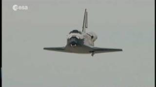 Space Shuttle Discovery returns to Earth [upl. by Piks318]