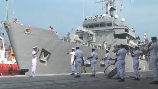 Indian naval Ship  JAMUNA Visit Colombo Harbour [upl. by Ocir530]