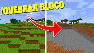 Como usar o comando fill no Minecraft [upl. by Ybhsa]