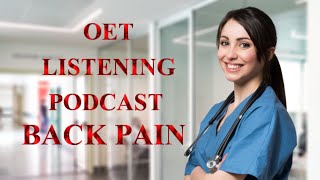 OET LISTENING PODCAST FOR NURSES AND DOCTORS [upl. by Conard]