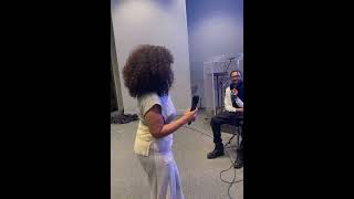 The Walls Group rehearse with Erica Campbell [upl. by Sadler]