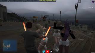 GTA RP Justin Grinds [upl. by Ralyks254]