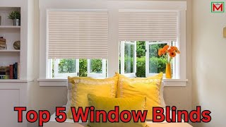 Top 5 Best Window Blinds and Blackout Curtains in 2024 [upl. by Skricki]