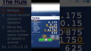 Learn Multiplying Decimals Easily  Step by Step [upl. by Erminia740]