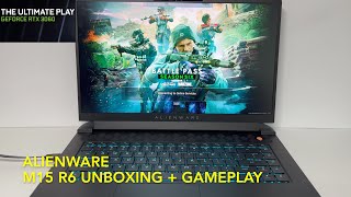 Dell Alienware M5 R6 Full Unboxing  Gameplay  11th Gen Core i7  RTX 3060 [upl. by Anihsak]