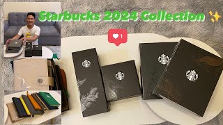 Unboxing the Starbucks 2024 collection ✨☕️  Thank you sa mga nagpabudol this year 🤣 starbucksph [upl. by Ocsic]