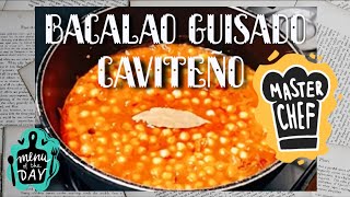 BACALAO GUISADO CAVITEÑO Filipinas Cavite SemanaSanta pescado food [upl. by Os313]