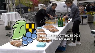 Winzerfest Döttingen 2024  Ehrengäste [upl. by Ariuqahs]