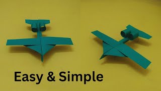 Personal Paper Aircraft  Paper plane making [upl. by Aziar]