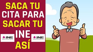 ✅💥💖 ¿Cómo saco cita por internet para hacer tramites en el INE [upl. by Triplett]