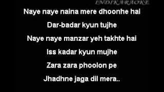 main Pareshaan karaoke  ishaqzaade [upl. by Jeremy]