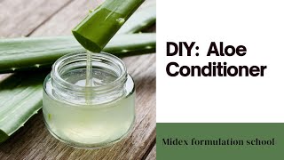 DIY Aloe Leave in Conditioner [upl. by Asenav459]