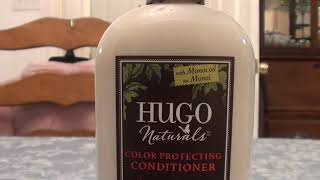 HUGO NATURALS Conditioner Color Protecting Mango  REVIEW [upl. by Ahsilam632]