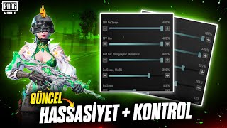 HASSASİYET VE KONTROL AYARLARI 2024 ✅ 4 PARMAK KONTROL amp SEKMEYEN HASSASİYET  PUBG MOBİLE [upl. by Eldora]