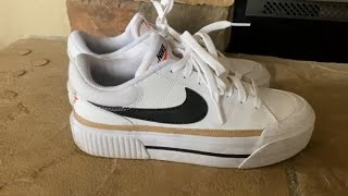 Nike Womens LowTop Sneakers Review [upl. by Lledroc]