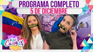 ¡Aprendimos nuevas PALABROTAS extranjeras  Qué Chulada  Programa 05 de dic [upl. by Kristien]