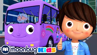 🚍 The Wheels On The Bus KARAOKE 🚍  Little Baby Bum  Sing Along With Me  Moonbug Kids Songs [upl. by Adnahsor688]