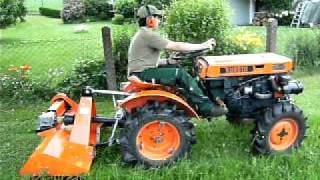 Kubota b6000 vyoravac zemiakov [upl. by Doss]