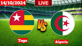 Togo Vs Algeria  CAF Africa Cup of Nations Live Score Match 2024 [upl. by Morie]