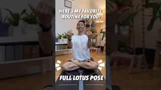 IMPROVE MOBILITY IN THE ANKLES KNEES AND HIPS THE FULL LOSTUS POSE [upl. by Oehsen]