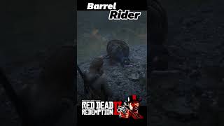 Barrel Rider  Red Dead Redemption 2 rdr2 rdr2gameplay rdr2secret gaming viralvideo [upl. by Wolbrom]