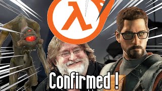 HALFLIFE 3 IS CONFIRMED Mostly [upl. by Enneiviv]