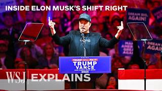 Why Elon Musk and His Tech Allies Want Trump to Win Now  WSJ [upl. by Card310]