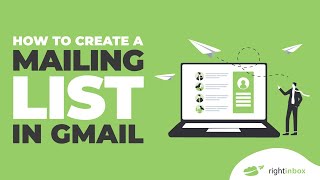 How to Create a Mailing List in Gmail [upl. by Adiarf]