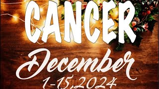 Cancer ♋️ Unang Kamagari Ng Buwan Ng December 2024 [upl. by Nulubez510]