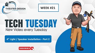 4quot Downlight Installation on high end finishes  Part 2  Tech Tuesday  Week 21 [upl. by Nomaid]