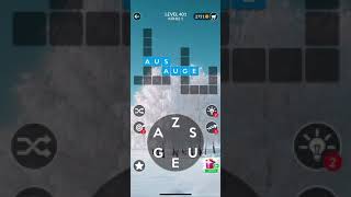 WORDSCAPES Level 401 Lösung Deutsch [upl. by Rolland703]