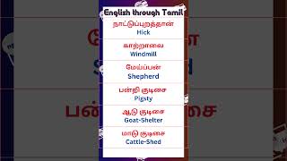 119 vocabularyintamil vocabulary 1minuteenglishspeakingpracticesentences gk [upl. by Reagan]