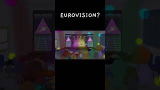 Eurovision Possible last minute entry Good luck to all those performing tonight cartoons [upl. by Ayanahs]