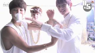 ENG 131015 BANGTAN BOMB Vs dance with kkomul kkomul song [upl. by Helaine]