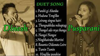 DUET Song of DINESH amp PUSPARANI  TOP 10 collection [upl. by Couchman863]