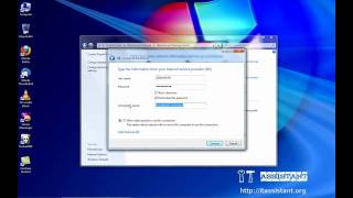 How to configure a PPPoE connection on windows [upl. by Gladi316]