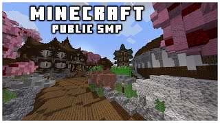 ByoneWorldSMP Playing with viewers come join  Minecraft Public Java  Bedrock SMP [upl. by Sihunn]