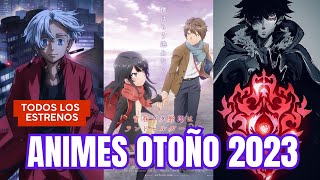 ESTRENOS ANIME OTOÑO 2023 [upl. by Kopp]