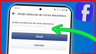 Cómo CAMBIAR EL CORREO ELECTRONICO DE FACEBOOK [upl. by Meade277]