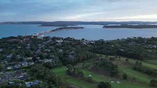 Canford Cliffs amp Sandbanks Evening Flight At 400ft By Air [upl. by Cummins326]