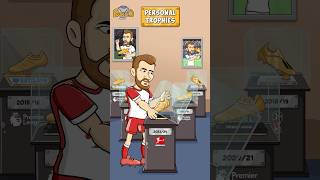 Football Animation Harry Kane and all his trophies [upl. by Storfer]