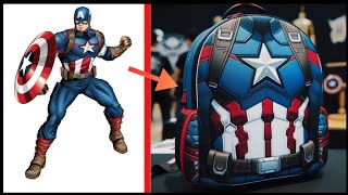 AVENGERS But SUPER BACKPACK 🎒 VENGERS 🔥 All Characters Marvel amp DC 2024💥 [upl. by Llebasi]